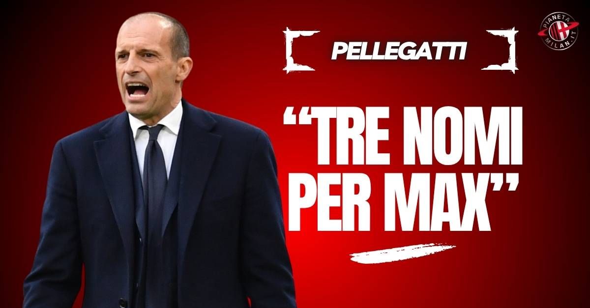 Calciomercato Milan, Pellegatti: “Il sogno di Allegri a centrocampo. Tre nomi” Calciomercato Milan, Pellegatti: “Il sogno di Allegri a centrocampo. Tre nomi”