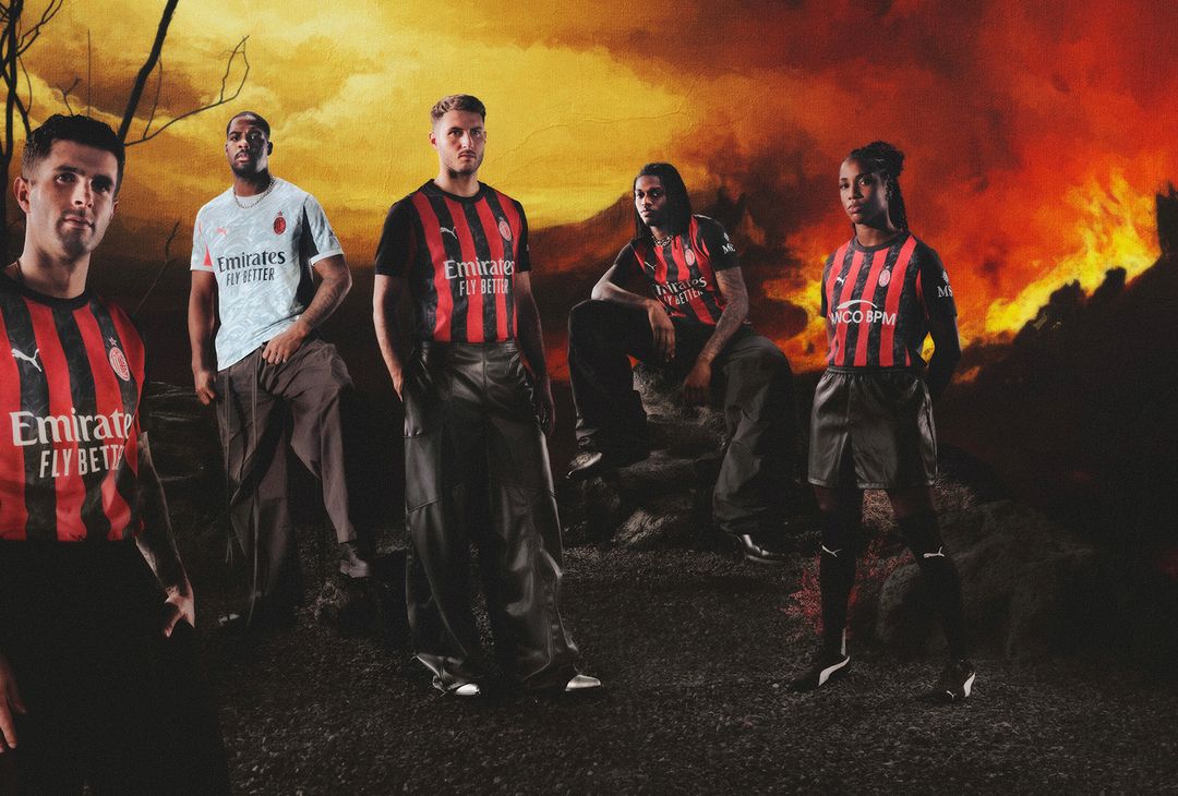 Nuova prima maglia AC Milan 2025-2026 PUMA (Fonte Milan)