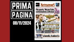 Prima pagina Tuttosport: “Koopmeiners: ‘Juventino per Zidane'”
