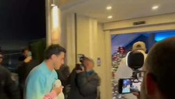 Doppio arrivo alla cena di Natale del Napoli: Elmas e Zielinski nello stesso taxi