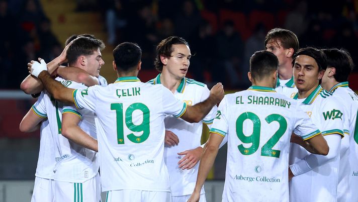 Cronaca Lecce-Roma 0-2: Epifania Ferguson e Dovbyk. Giallorossi quarti, Gasp a 1000 - immagine 1