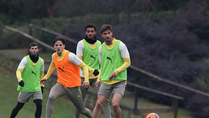 Pulisic Jashari Oggi a Milanello, Pulisic e Jashari: tutte le foto