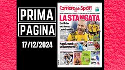 Prima pagina Corriere dello Sport: “Il Milan tra fischi e firme”