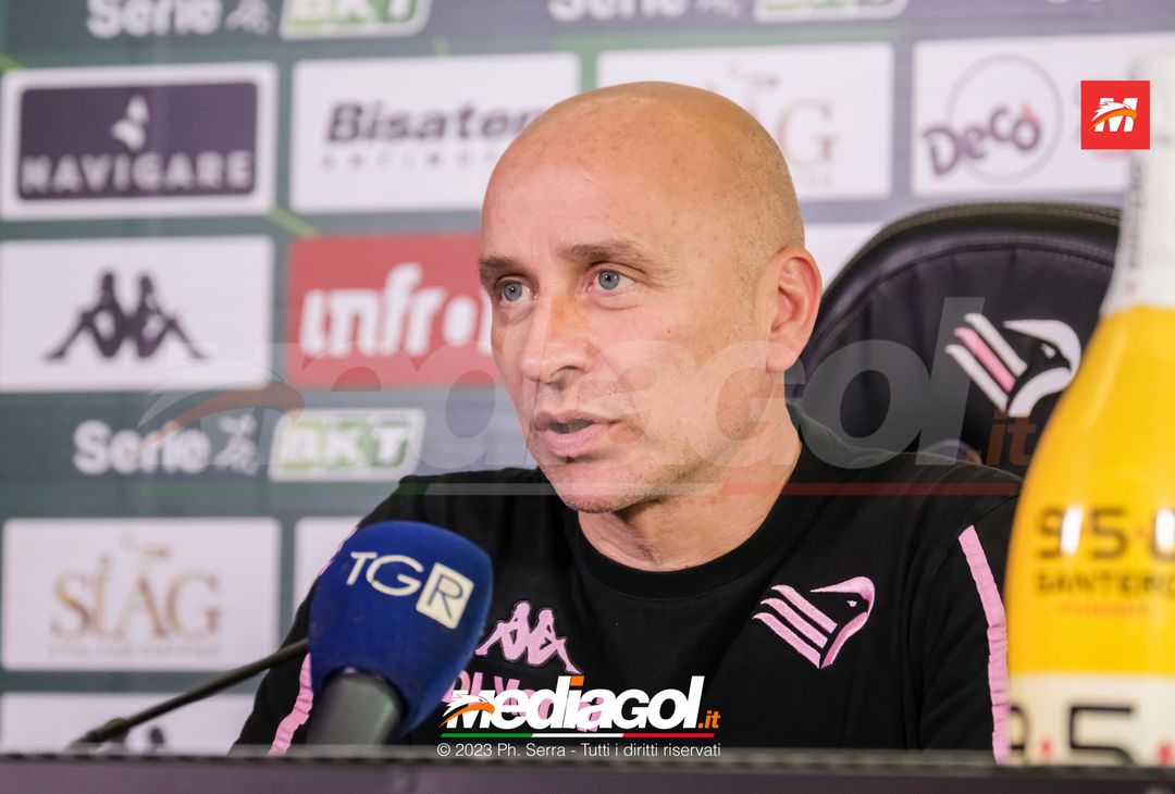 FOTO PALERMO, verso il Pisa:  Eugenio Corini in conferenza stampa (GALLERY) - immagine 7