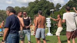 VIDEO / Nozze di Cecilia e Ignazio Moser, il giorno dopo è ancora festa: Ventola scatenato
