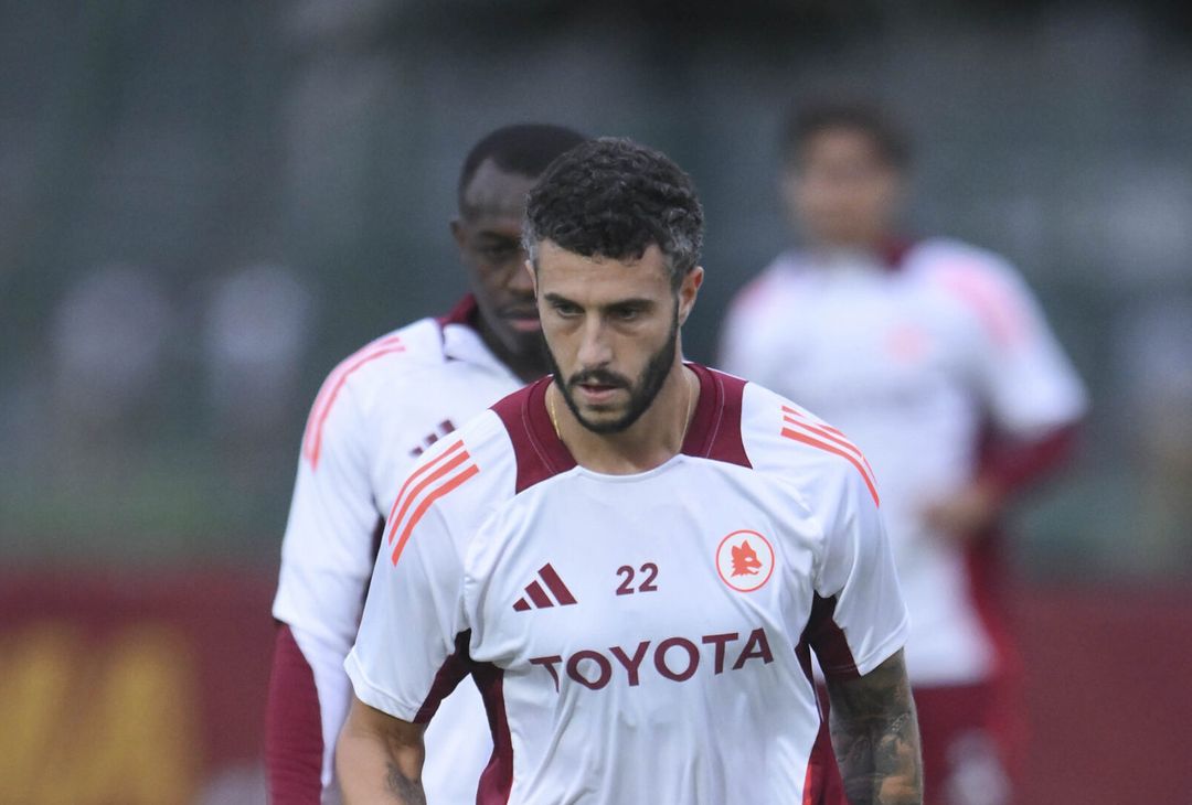 Roma, l’allenamento a Trigoria in vista dell’Inter – FOTO GALLERY - immagine 20