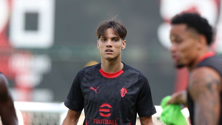 Samuele Ricci AC Milan allenamento Milanello
