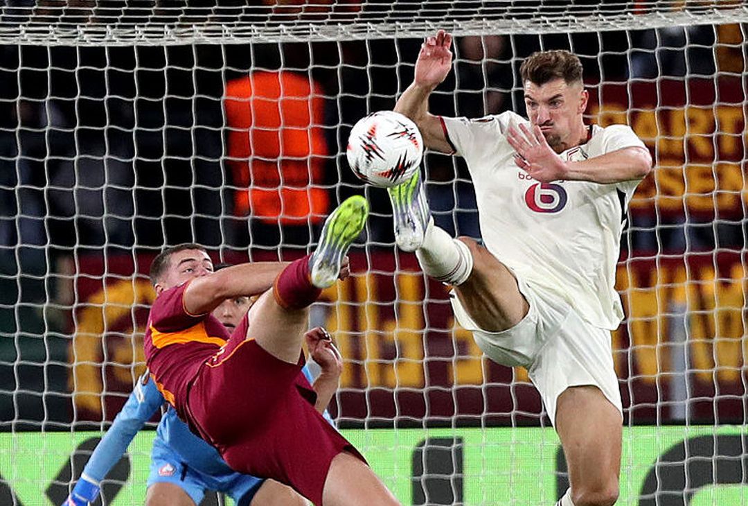 Roma-Lille 0-1 FOTO GALLERY - immagine 18