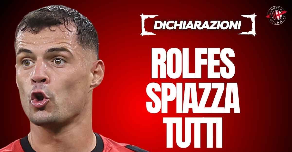 Milan, senti Rolfes (DS Bayer Leverkusen): “Nessuna trattativa per Xhaka” Milan, senti Rolfes (DS Bayer Leverkusen): “Nessuna trattativa per Xhaka”