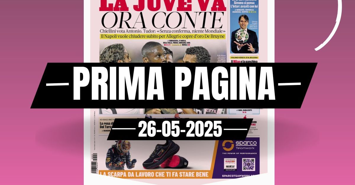 prima pagina gazzetta dello sport juve in champions ora conte da Pianetamilan.it prima pagina gazzetta dello sport juve in champions ora conte
