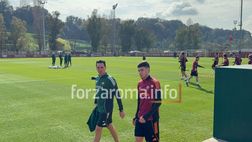 Trigoria, rifinitura sotto gli occhi di Ranieri: a parte Soulé. Hermoso in gruppo