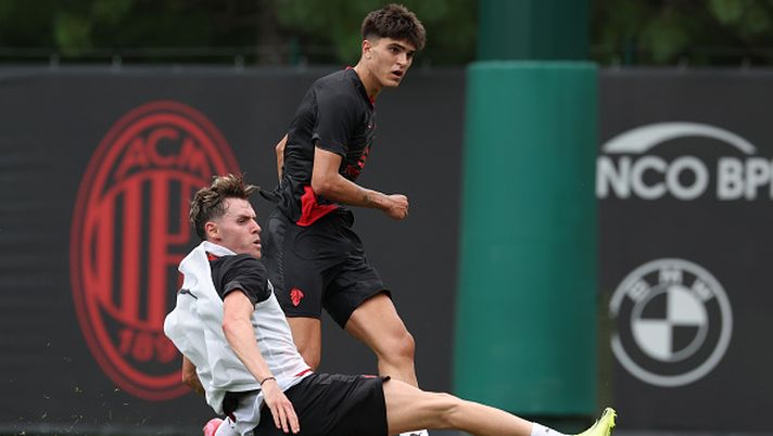 Oggi a Milanello, il primo gol è di Bartesaghi: tutte le foto - immagine 1