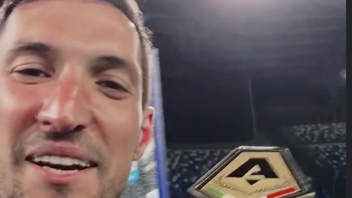 Matteo Politano, autore del gol vittoria contro il Lecce, ha mandato un messaggio ai tifosi con un video tramite i canali social del Napoli politano gol napoli lecce