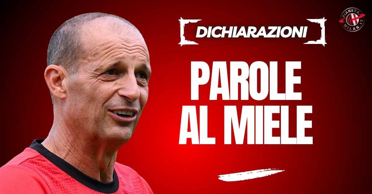 Milan, senti Tedesco: “Allegri straordinario e umile. Con i giocatori è …”