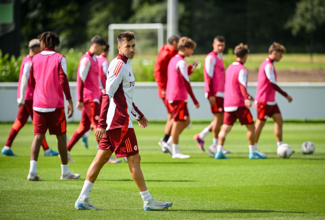 Ritiro Roma, ultimo allenamento in terra inglese: domani l’Everton – FOTO GALLERY - immagine 49