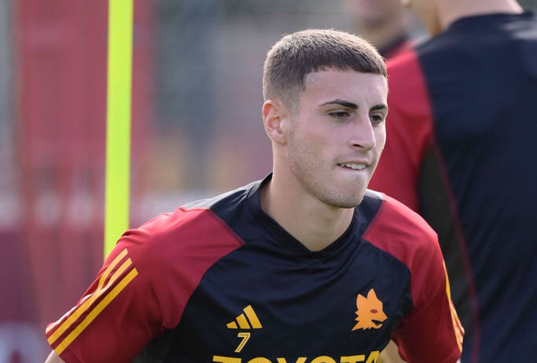 Roma, l’allenamento alla vigilia del match con lo Slavia Praga – FOTO GALLERY - immagine 12