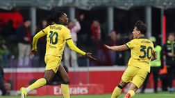 Milan-Como, Leao torna al gol con un pallonetto: dopo un mese si sblocca il 10