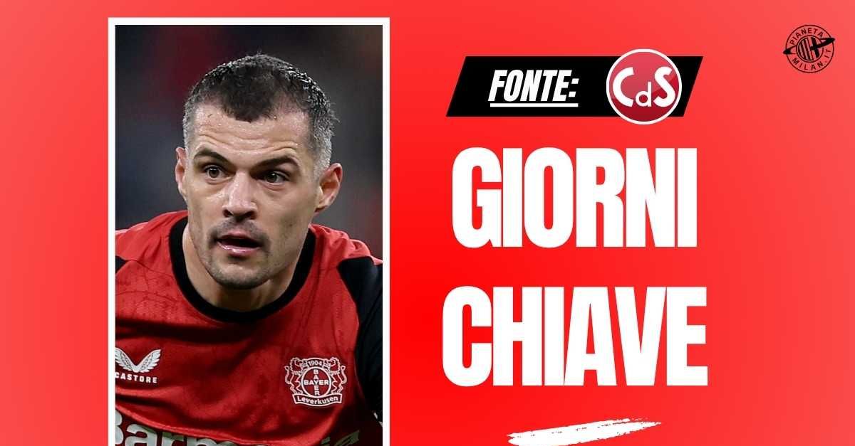 Calciomercato Milan, settimana chiave per Xhaka: cosa manca per chiudere Calciomercato Milan, settimana chiave per Xhaka: cosa manca per chiudere