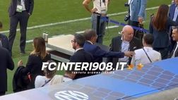 VIDEO FCIN1908 / Verso Psg-Inter, in campo anche La Russa che riceve da Marotta…