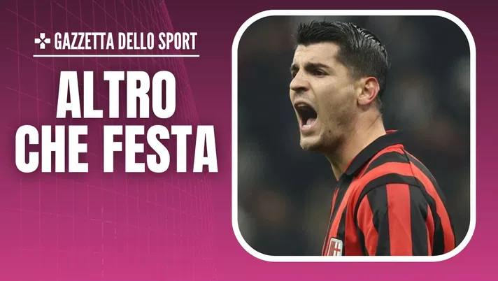 Álvaro Morata AC Milan Milan-Genoa 0-0 Serie A 2024-2025