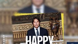 Festa in casa Napoli, è il compleanno di Antonio Conte: gli auguri della Società