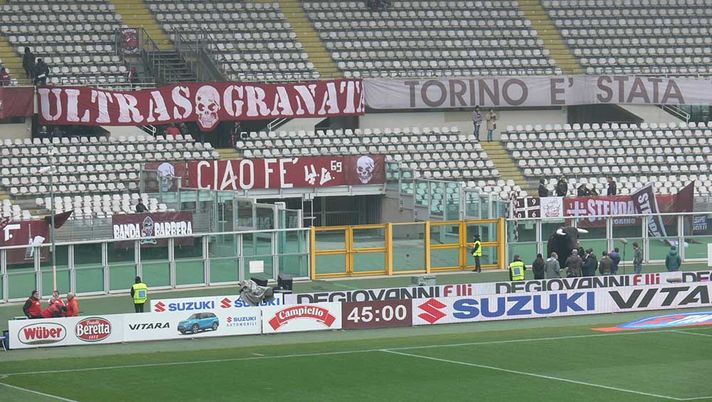 Torino-Empoli, le ultime dai campi: striscioni contro Quagliarella Torino-Empoli, le ultime dai campi: striscioni contro Quagliarella - immagine 1