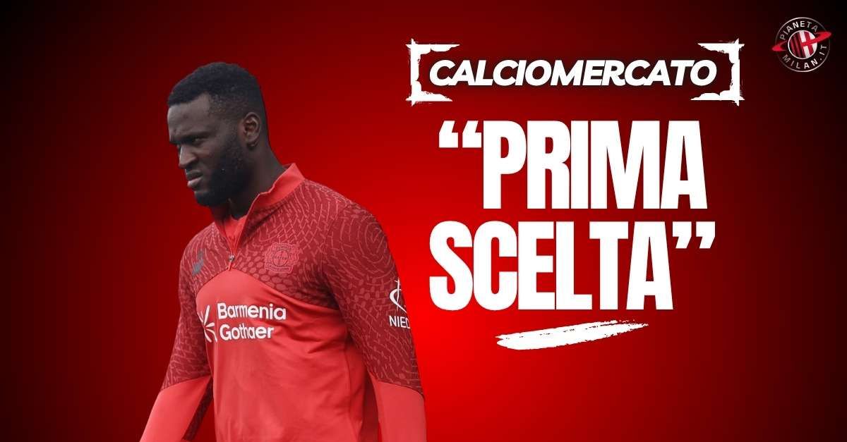 Calciomercato Milan, Boniface prima scelta di Tare: due alternative Calciomercato Milan, Boniface prima scelta di Tare: due alternative