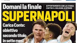 Prime pagine giornali sportivi oggi: il Napoli sui media