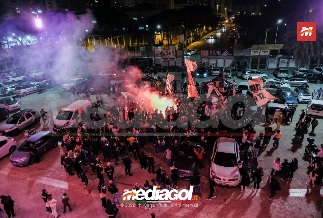FOTO PALERMO, cori e fumogeni al Barbera: festa per i 122 anni del club (LA GALLERY) - immagine 45