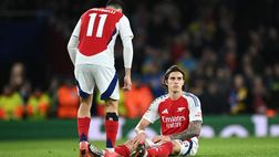 Arsenal, ansia per Calafiori: problemi ad un ginocchio. Attesi gli esami