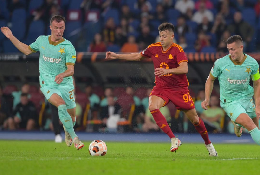 Roma-Slavia Praga 2-0 – FOTO GALLERY - immagine 70
