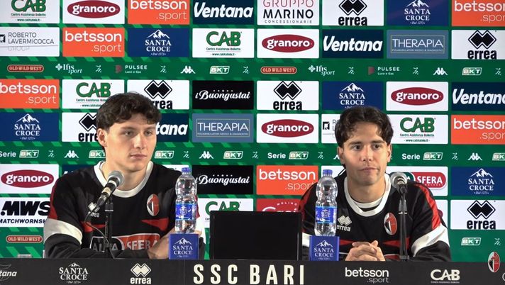 Bari, Stabile: “Mi ispiro a Bastoni e de Vrij”. De Pieri: “Un sogno l’esordio con l’Inter” - immagine 1