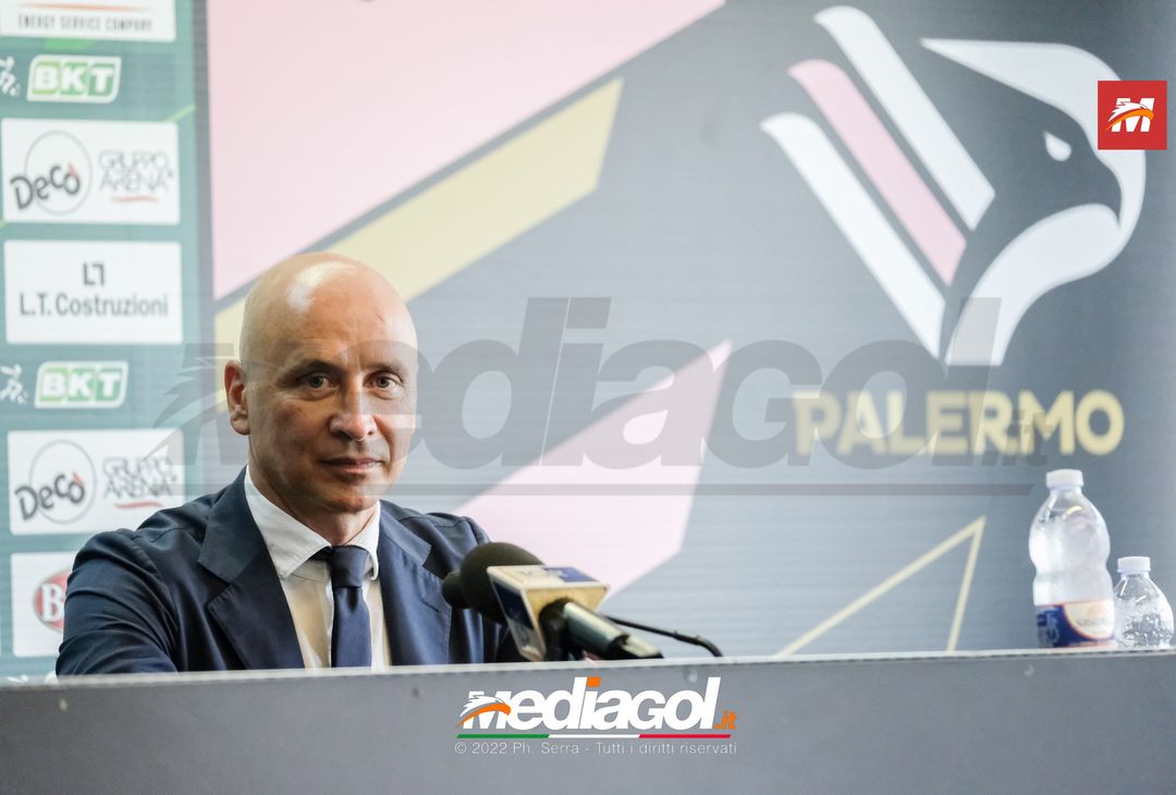 FOTO PALERMO, presentato mister Corini in conferenza stampa (Gallery) - immagine 17