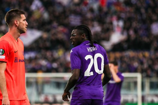 GERMOGLI PH: 17 APRILE 2025 FIRENZE STADIO ARTEMIO FRANCHI CONFERENCE LEAGUE FIORENTINA VS CELJE NELLA FOTO KEAN Kean