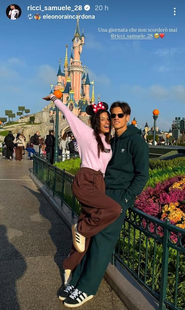 Samuele Ricci a Eurodisney: 'J'adore', conferma Eleonora Incardona