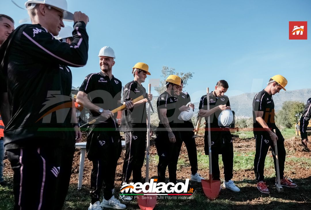 FOTO Centro sportivo, iniziano i lavori a Torretta (GALLERY) - immagine 42