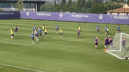 VIDEO VN – Fiorentina in campo: ecco la prima sgambata viola sotto il sole