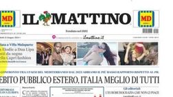 PRIMA PAGINA IL MATTINO OGGI: “Di Lorenzo, il veto di Conte: ‘Decisivo nel mio Napoli'”