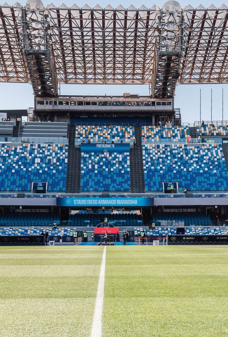 GALLERY Napoli-Venezia, il Maradona è pronto per l’inizio della partita - immagine 4