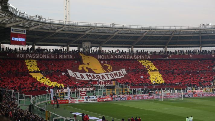 Curva Maratona, stadio Olimpico Grande Torino. Curva Maratona