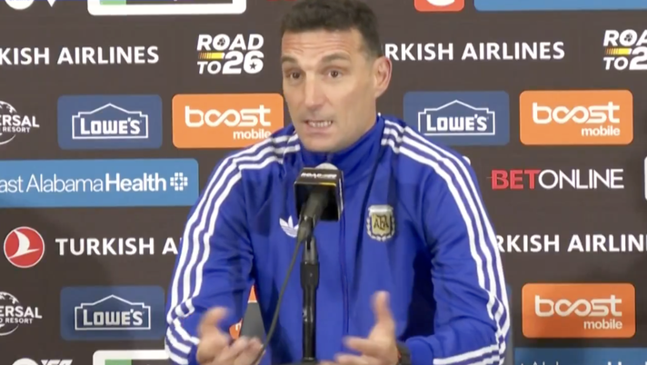 Scaloni: “Messi giocherà, non so quanti minuti. Lautaro e Alvarez insieme? Possibile, ma…” Scaloni: “Messi giocherà, non so quanti minuti. Lautaro e Alvarez insieme? Possibile, ma…” - immagine 1