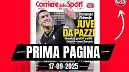 Prima pagina Corriere dello Sport: “Milan, il saldo è positivo”