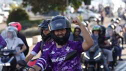 VIDEO VN – Ecco la motorinata dei tifosi viola verso Empoli