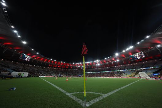 RIO DE JANEIRO, BRASILE - 10 MAGGIO: Panoramica del Maracanà prima della gara tra Flamengo e Bahia per il Brasileirao 2025. (Photo by Wagner Meier/Getty Images)