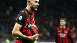 Milan-Roma, l’esultanza di Pavlovic dopo il gol del vantaggio: il post social