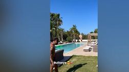 VIDEO / Neymar cecchino: tiro perfetto in piscina