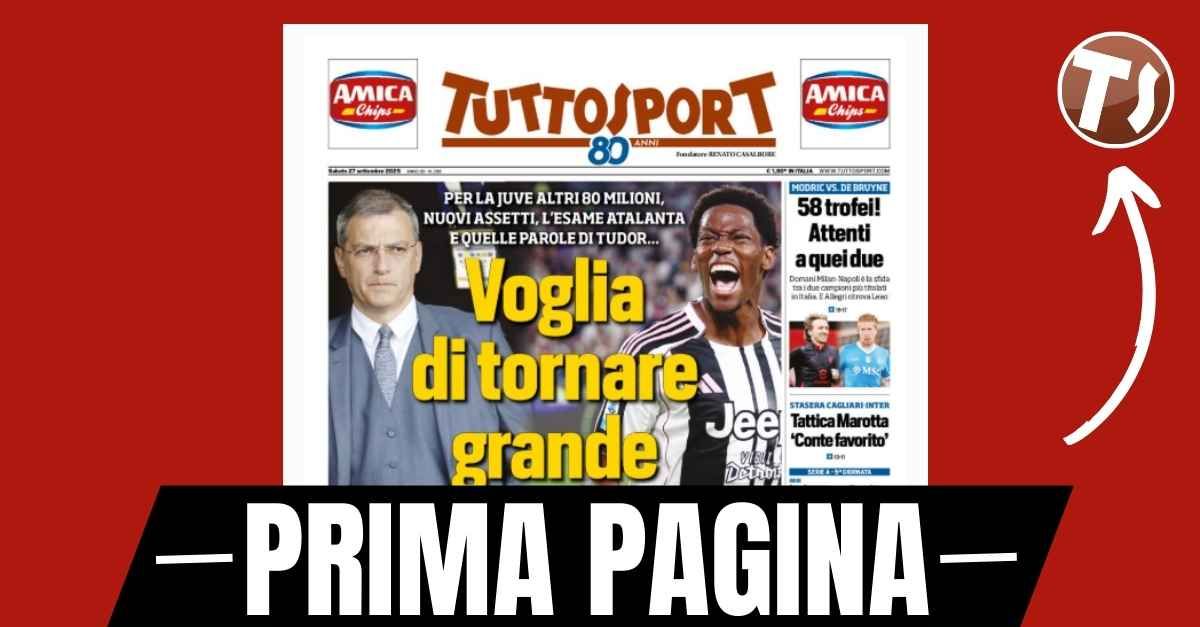 prima pagina tuttosport milan napoli 232 modric contro de bruyne