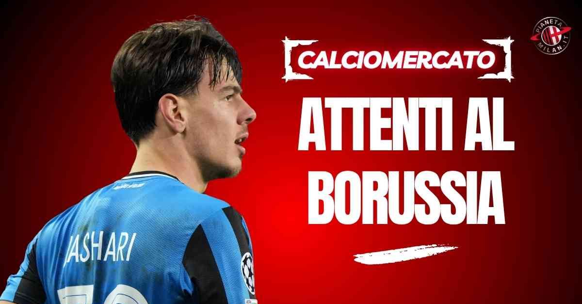 calciomercato milan il borussia dortmund si inserisce per jashari i dettagli