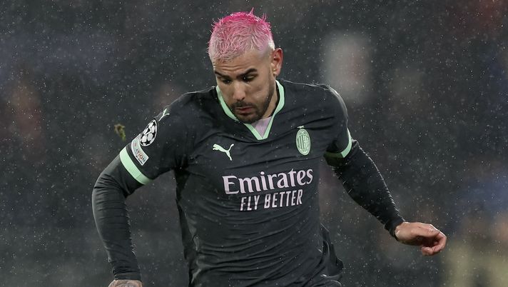 Theo Hernández AC Milan Feyenoord-Milan 1-0 Champions League 2024-2025
