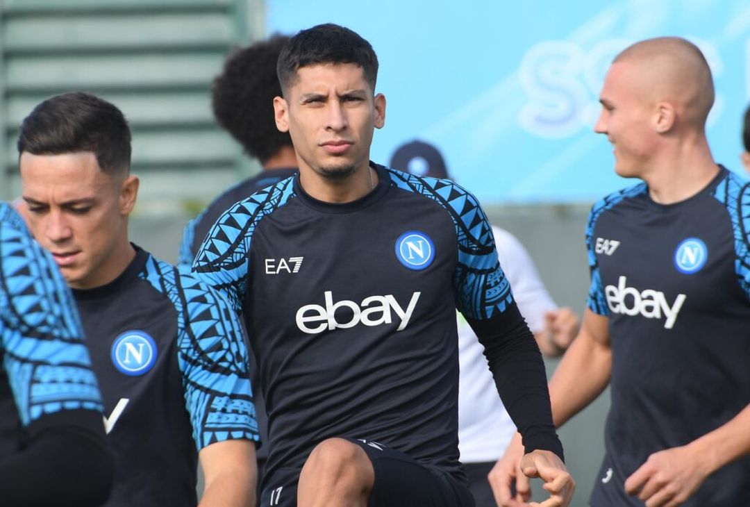 Scatti dalla sessione mattutina al Konami Training Center di Castel Volturno